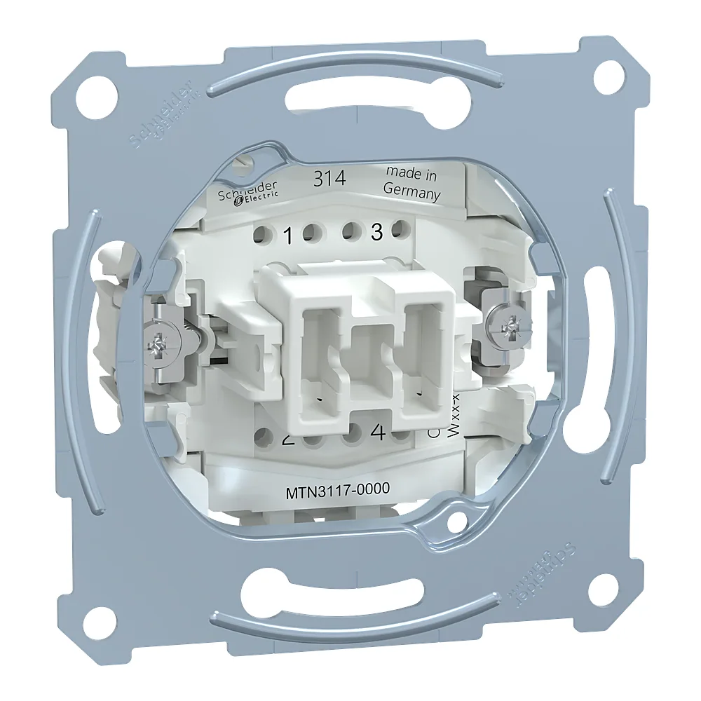 Механізм перехресного вимикача 1-клавішний Schneider Electric MTN3117-0000
