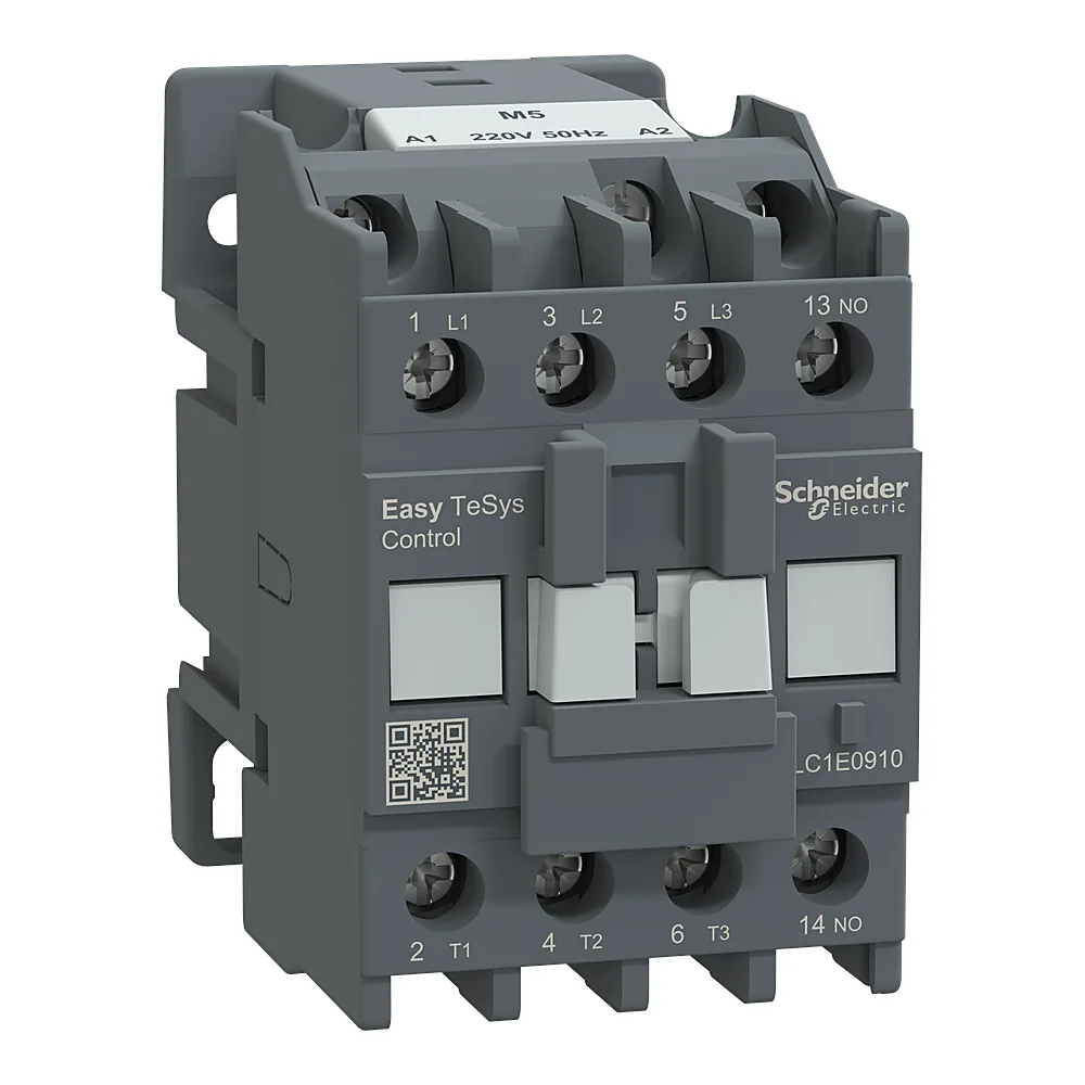 Контактор 3P Е 1NO 9 А AC-3 220 В 50 Гц Schneider Electric LC1E0910M5