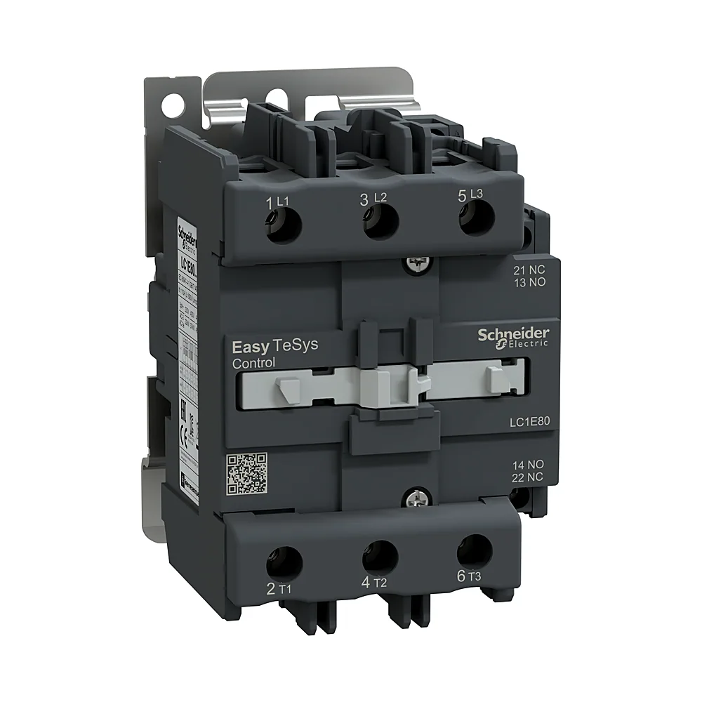 Контактор Schneider Electric TeSys E 3P 80A AC3 220V LC1E80M5