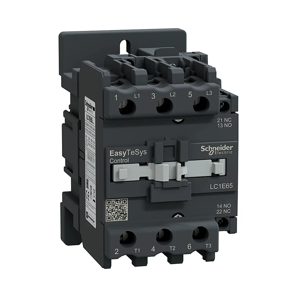 Контактор Schneider Electric TeSys E LC1E65M5 3P 65A AC3 220В LC1E65M5