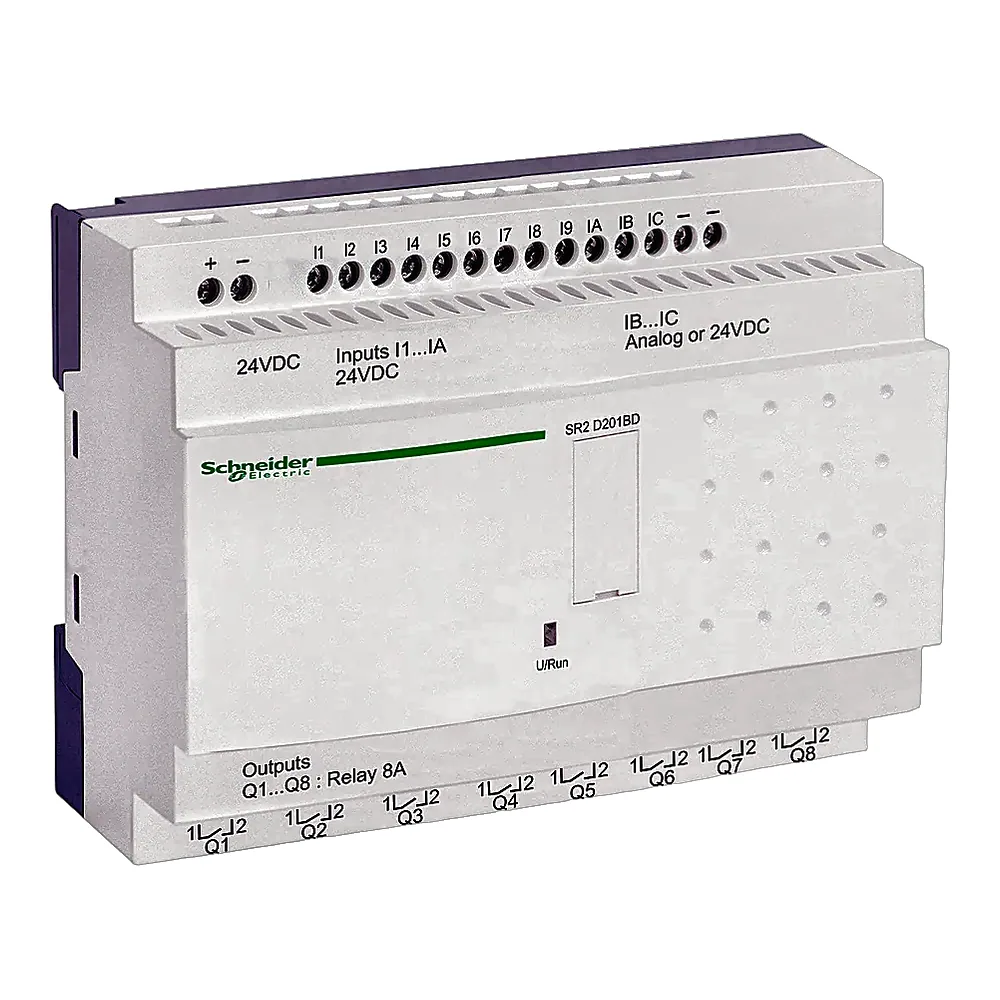 Інтелектуальне реле 20 входів/виходів 24 В DC Schneider Electric SR2D201BD