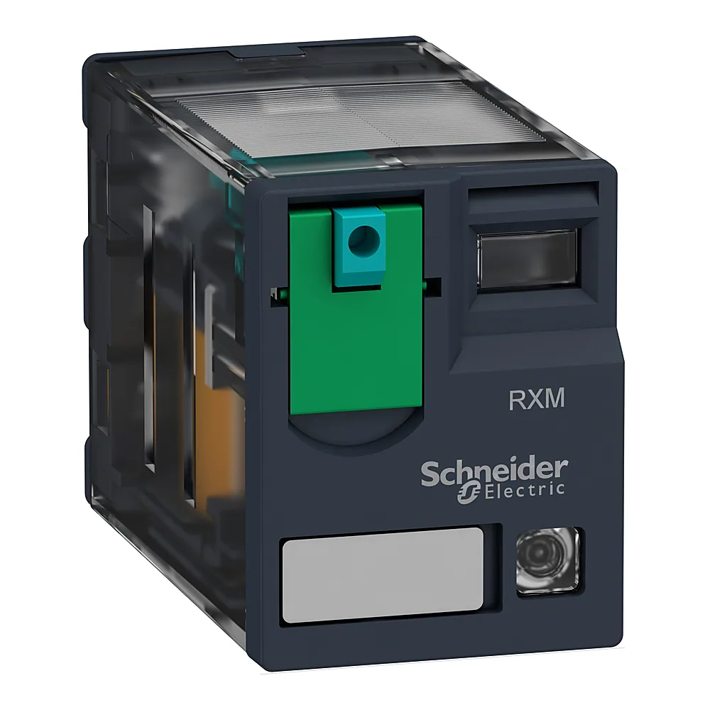 Проміжне реле 4CO 24 В DC з LED Schneider Electric RXM4AB2BD
