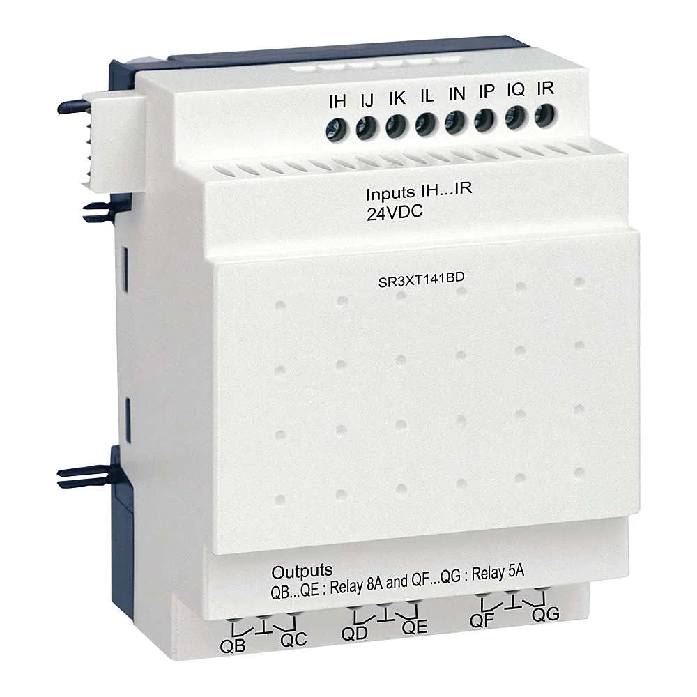 Модуль розширення Zelio Logic 8 дискретних входів 6 релейних виходів 24 В DC Schneider Electric SR3XT141BD
