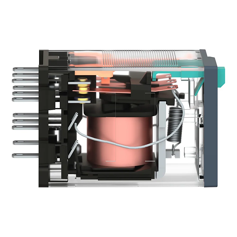 Проміжне реле мініатюрне 3CO 24 В DC Schneider Electric RXM3AB1BD