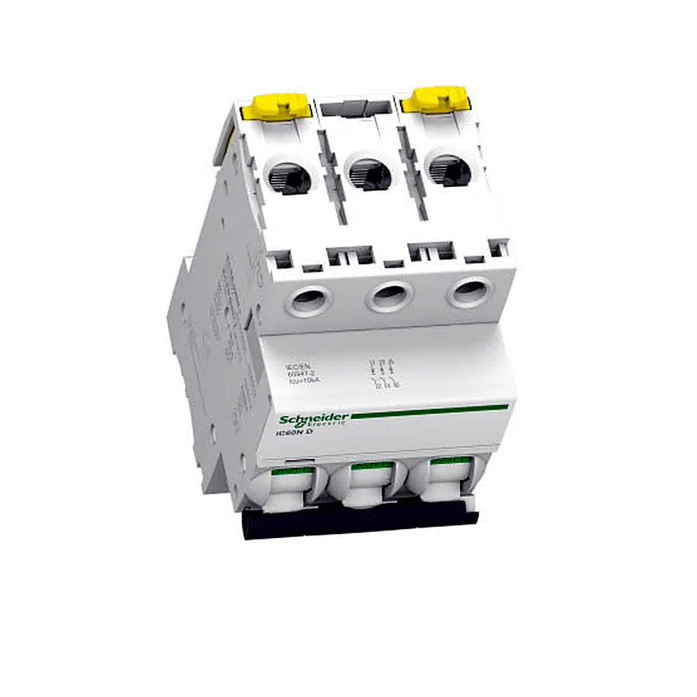 Автоматичний вимикач Schneider Electric iC60N 3P 50A D 6kA A9F75350