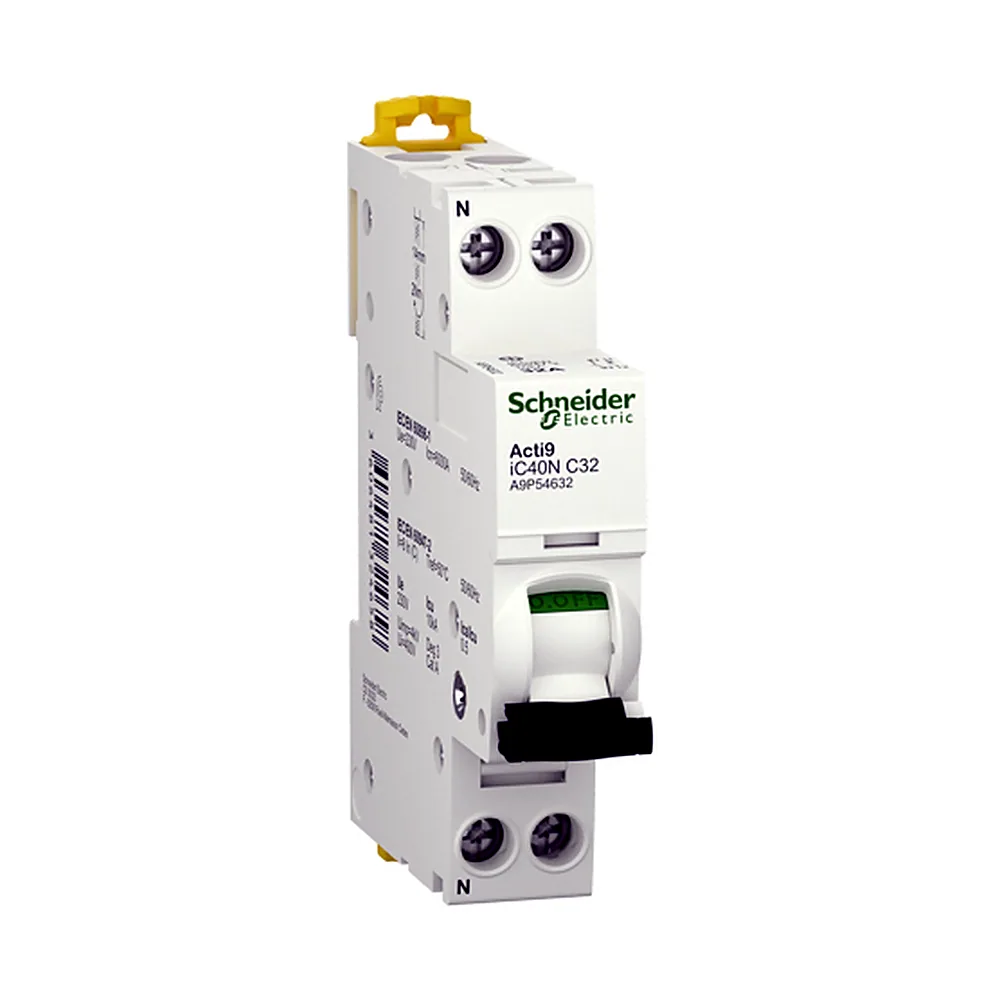 Автоматичний вимикач Schneider Electric Acti9 iC40N 1P+N 32A C 6kA A9P54632