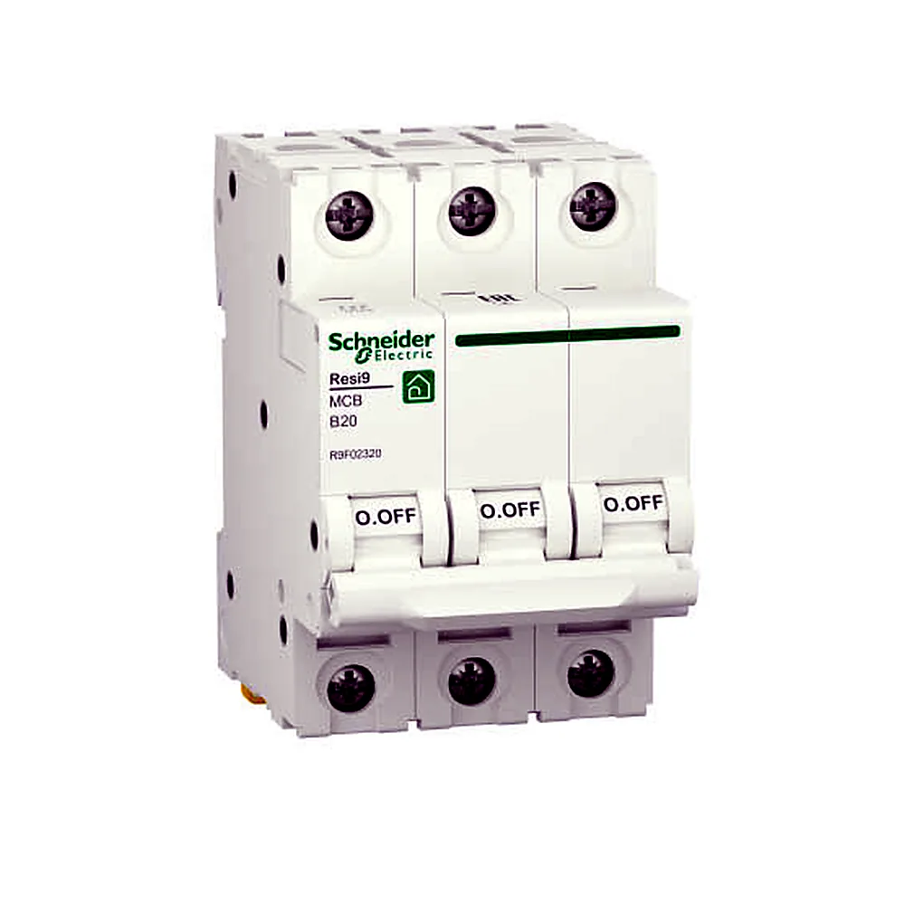 Автоматичний вимикач Schneider Electric Resi9 R9F02320 3P 20A 6kA B