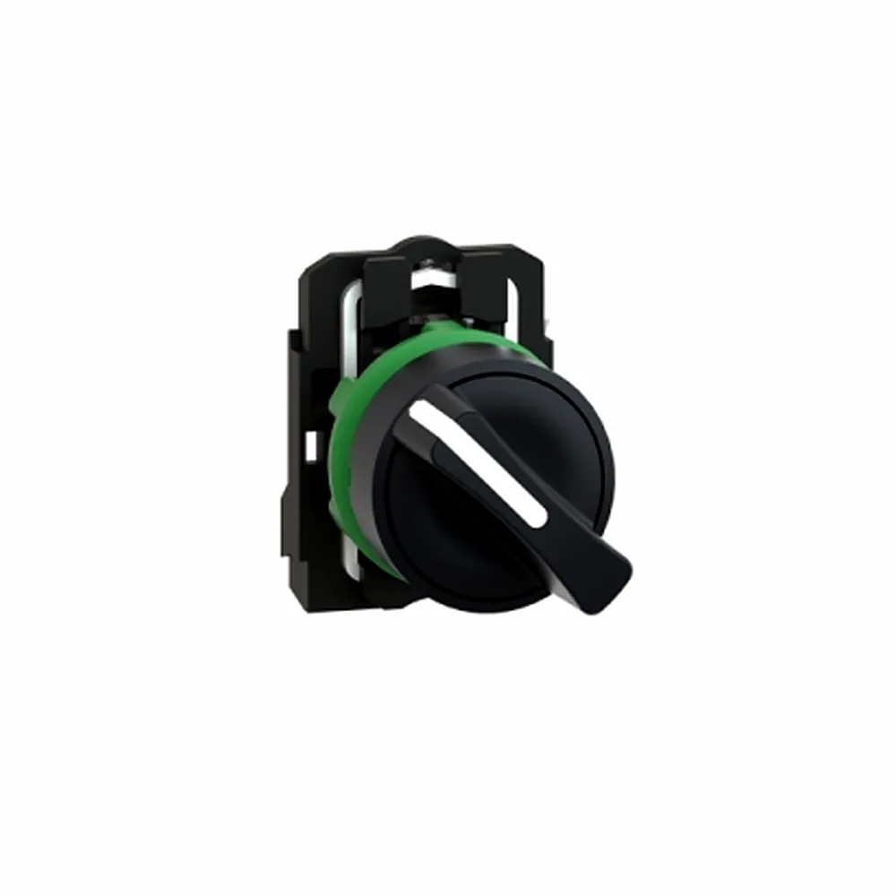 Перемикач Schneider Electric 22 мм 3-позиційний з фіксацією 2NO IP66 XB5AD33