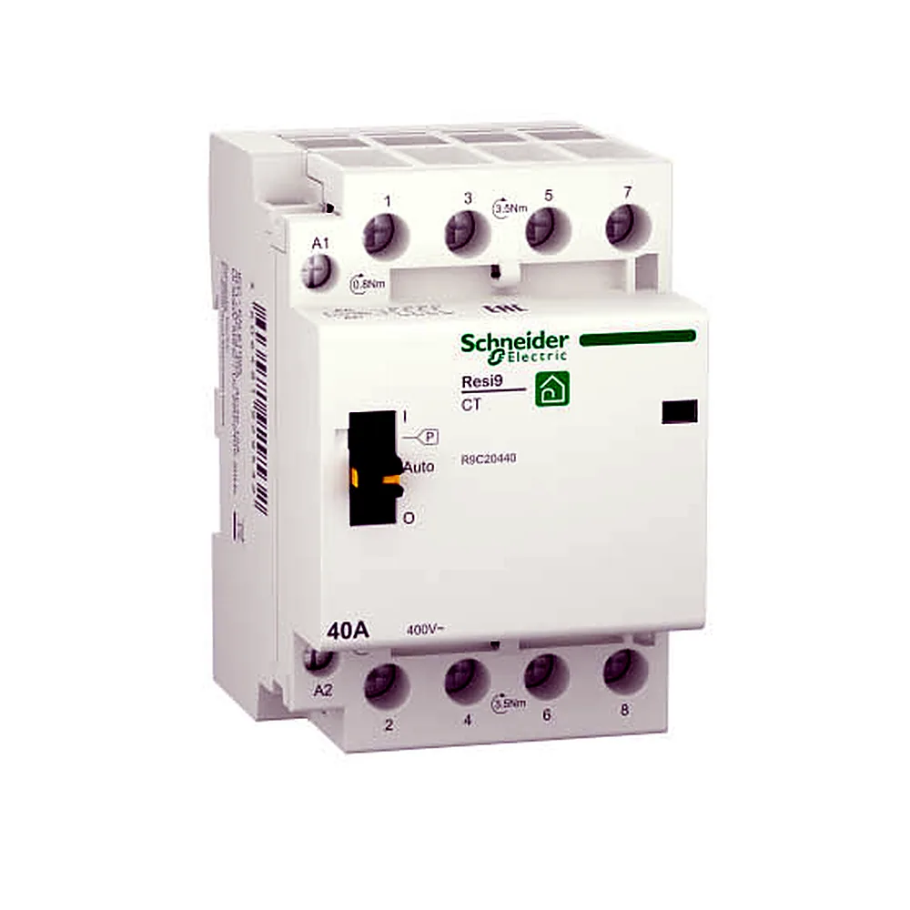 Контактор Schneider Electric Resi9 3P+N 40A 4NO 230V R9C20440