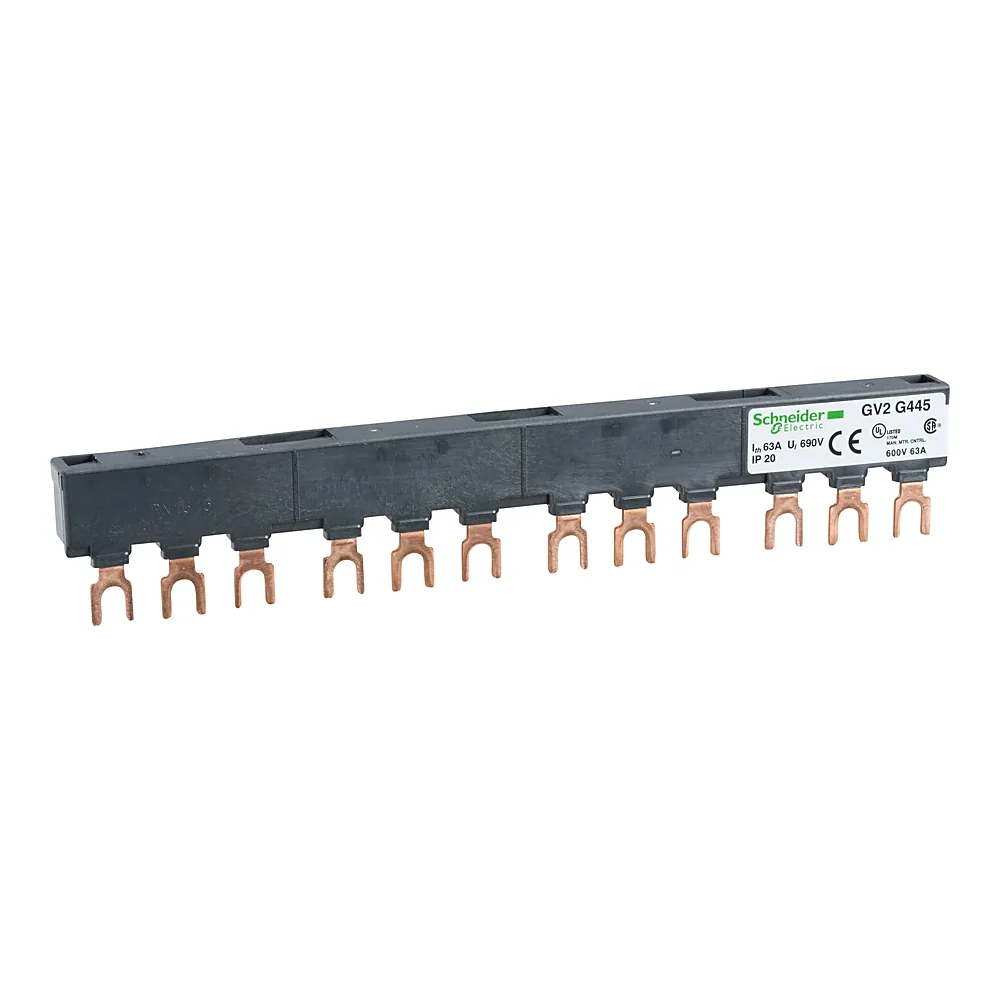 Комплект триполюсних шин для 4 модулі 45 мм Schneider Electric GV2G445