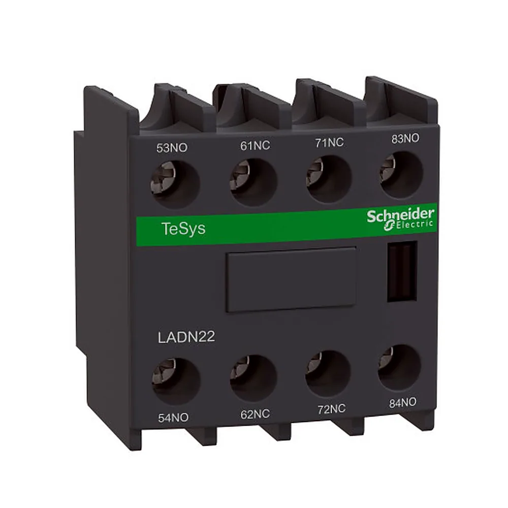 Блок-контакт Schneider Electric LADN22 2н.о.+2н.з. фронтальний