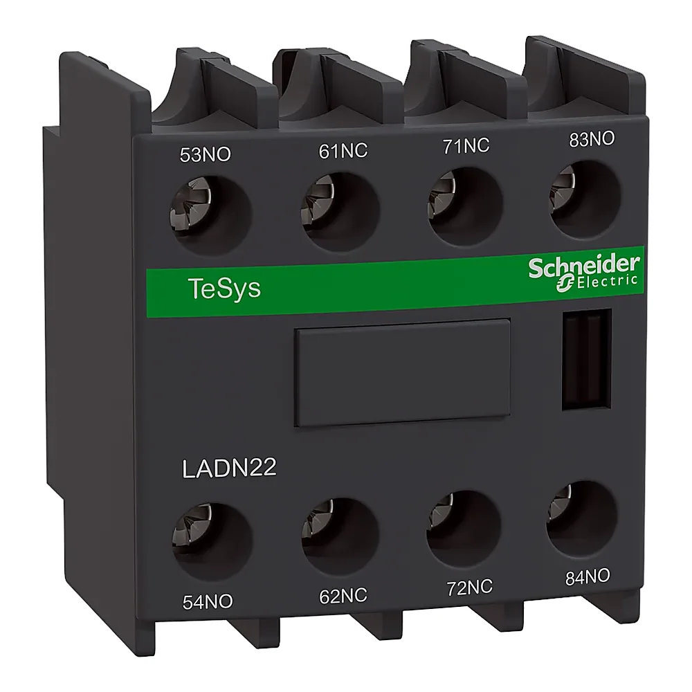 Блок-контакт 2NO+2NC фронтальний Schneider Electric LADN22