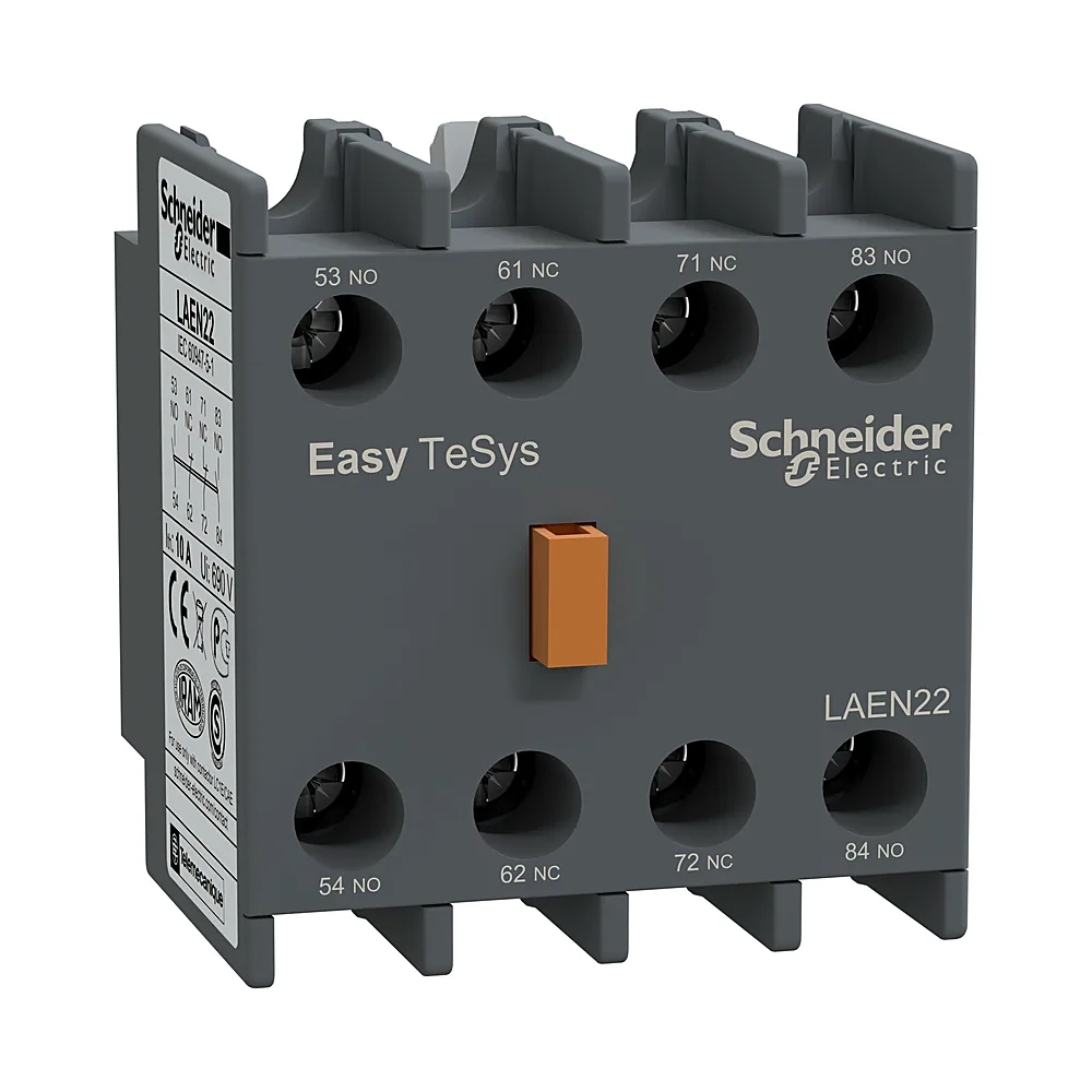 Блок додаткових контактів Schneider Electric E 2NO 2NC LAEN22