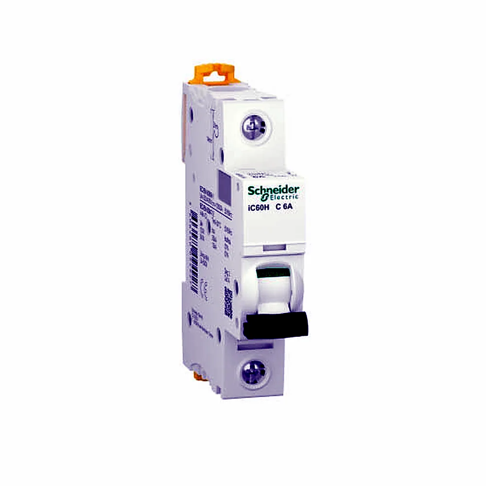 Автоматичний вимикач Schneider Electric iC60H 1P C6 10kA A9F89106