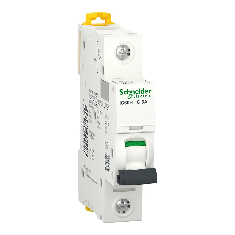 Автоматичний вимикач iC60H 1P C 6 А 10 кА Schneider Electric A9F89106