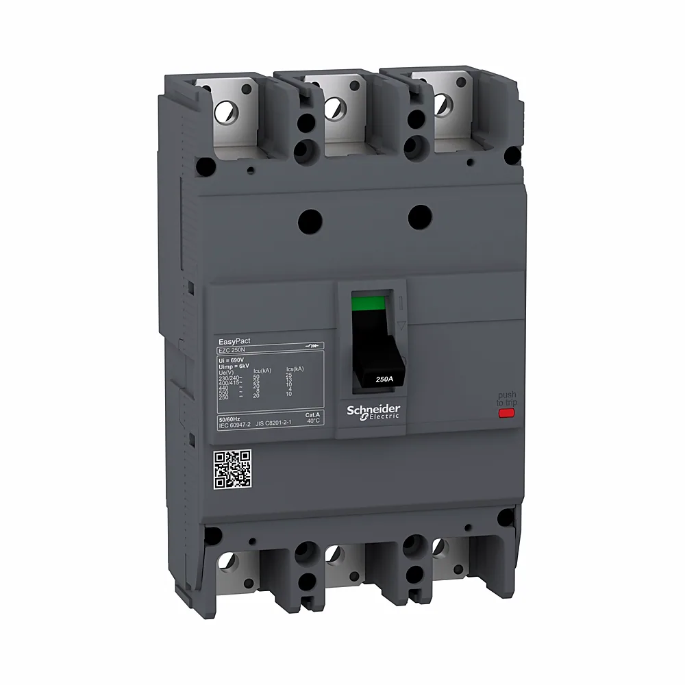 Автоматичний вимикач Schneider Electric EasyPact EZC250N 3P3T 25kA 125A EZC250N3125