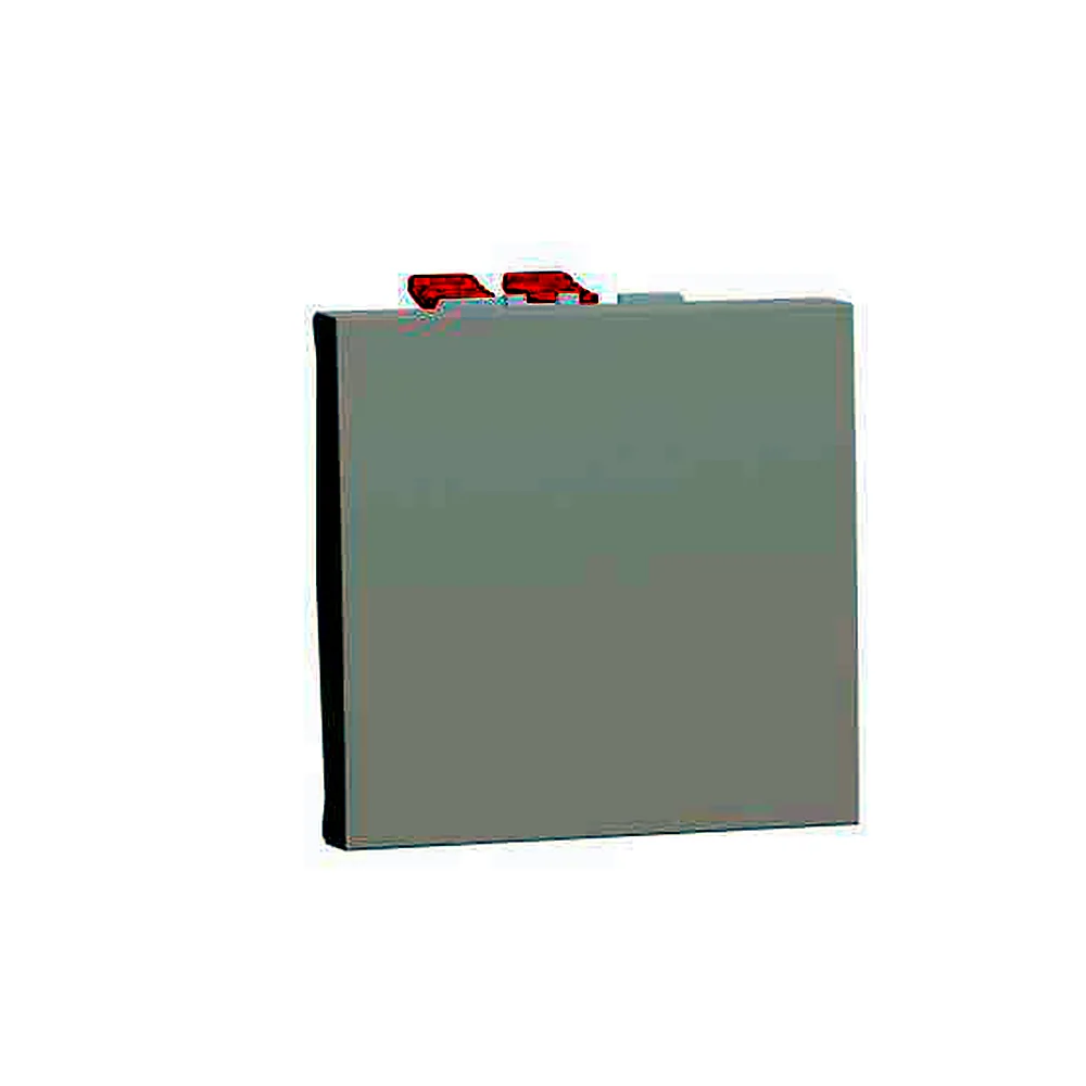 Перемикач 1-клавішний перехресний сх.7 10А 2 мод бежевий Unica New Schneider Electric NU320544