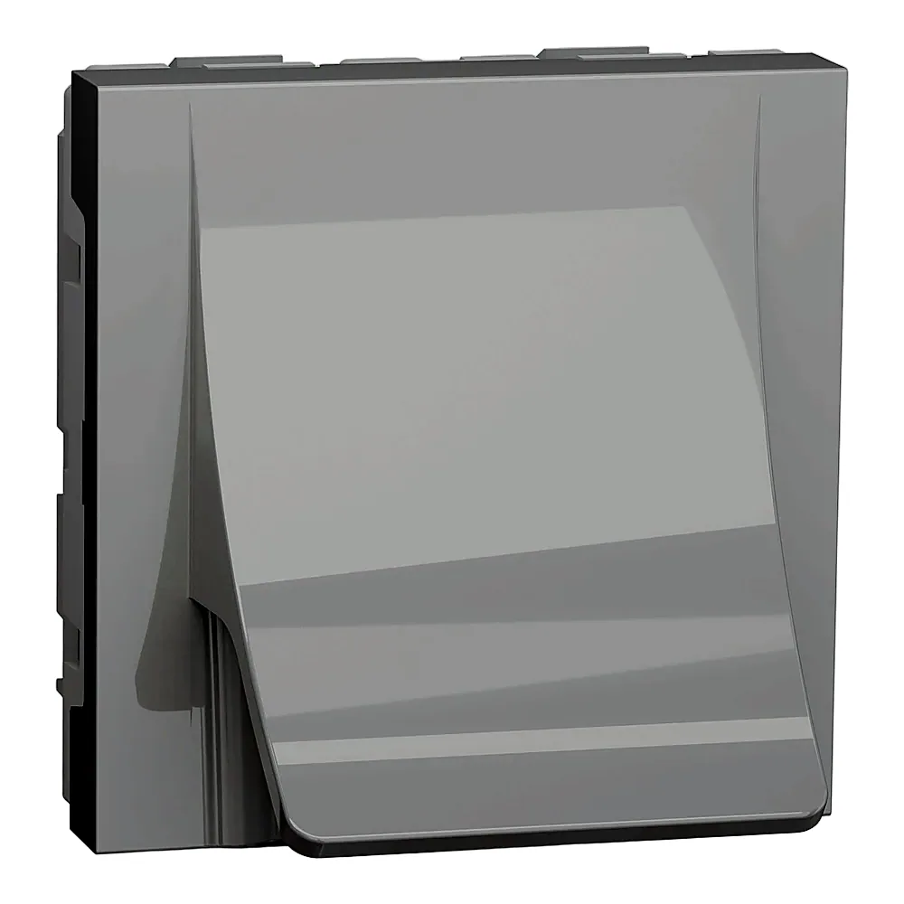 Вивід кабелю Unica New 16 А 2 модулі білий Schneider Electric NU386218
