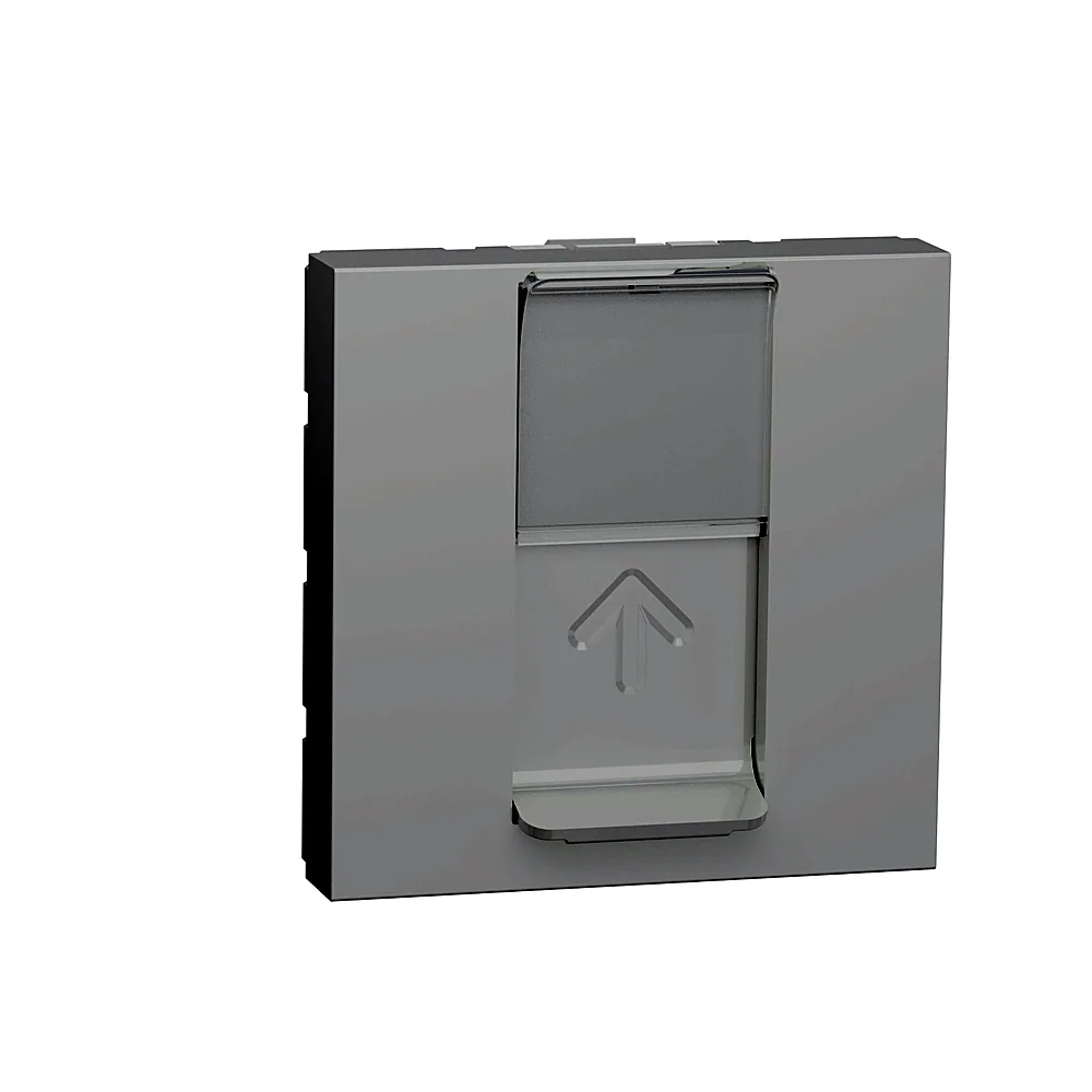 Розетка Schneider Electric RJ45 Cat.6 UTP 2 модулі біла Unica New NU341518
