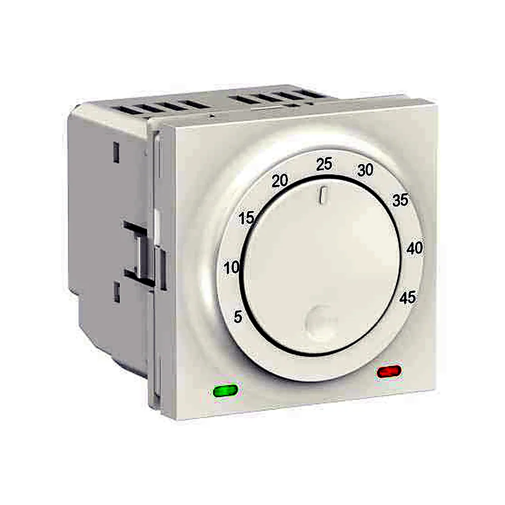 Термостат Schneider Electric Unica New NU350318 теплої підлоги 10A білий