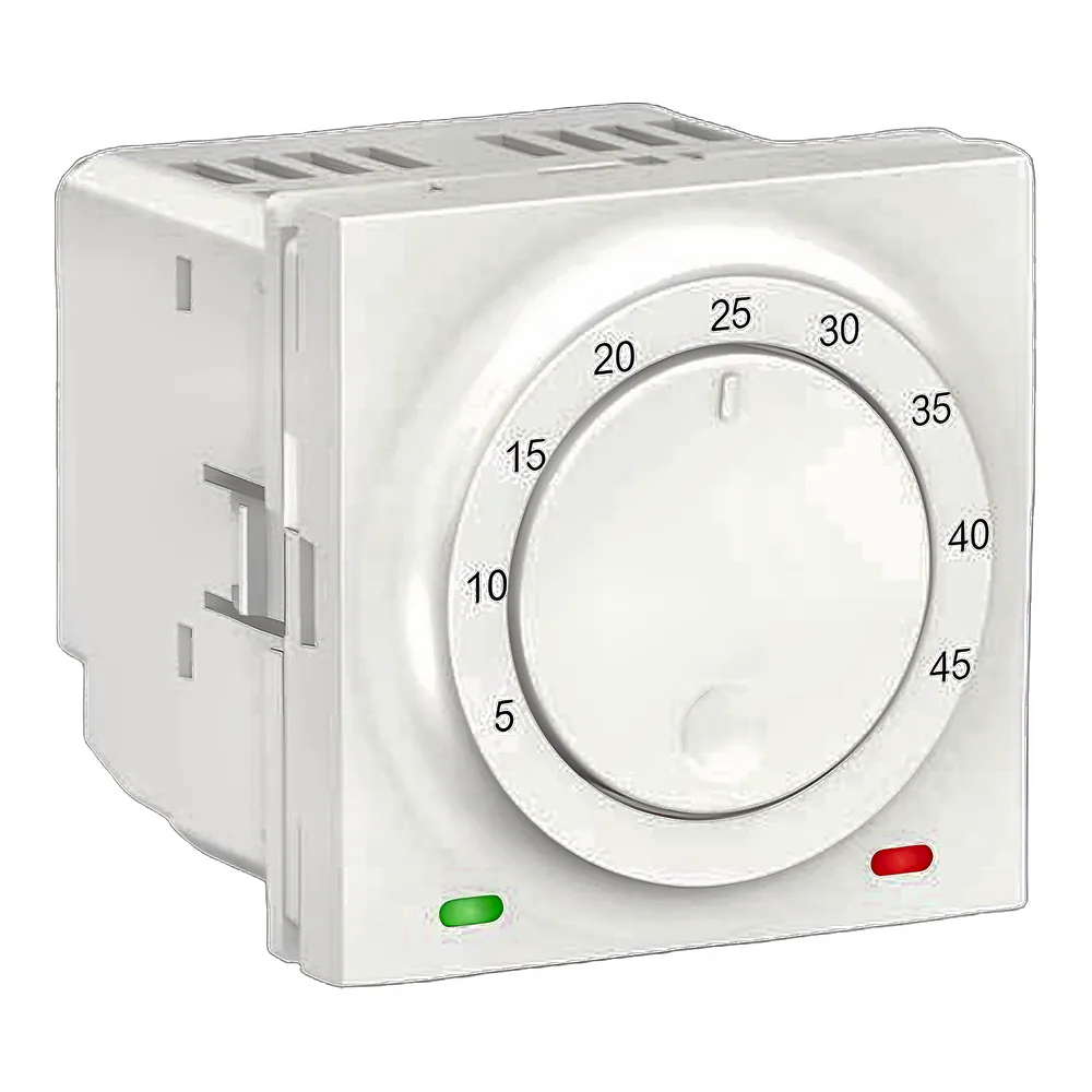 Термостат Unica New теплої підлоги 10 А білий Schneider Electric NU350318