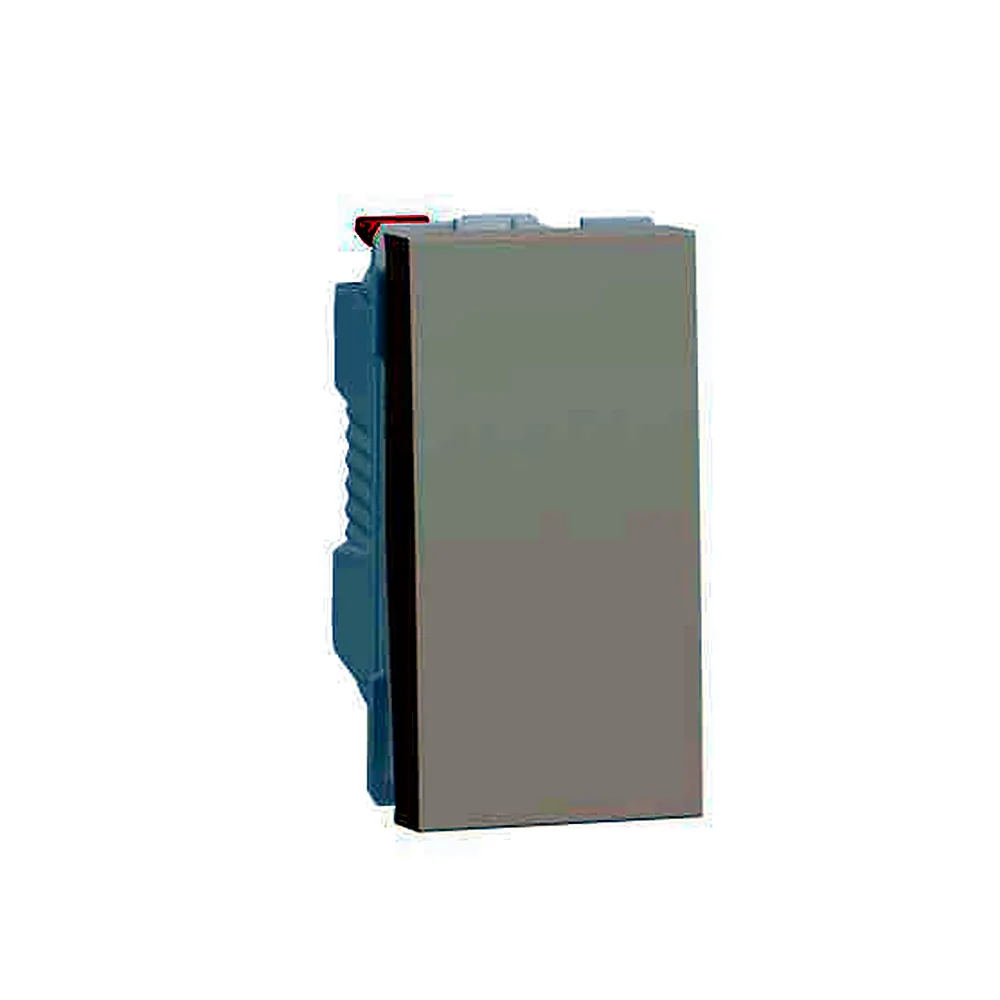 Вимикач 1-клавішний сх.1 10А 1 мод бежевий Unica New Schneider Electric NU310144