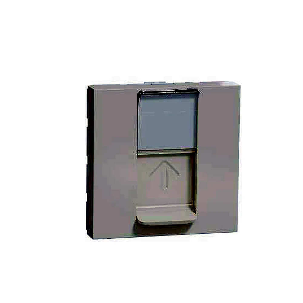 Комп'ютерна розетка Schneider Electric Unica New RJ45 Cat.5 UTP 2 мод бежева NU341144