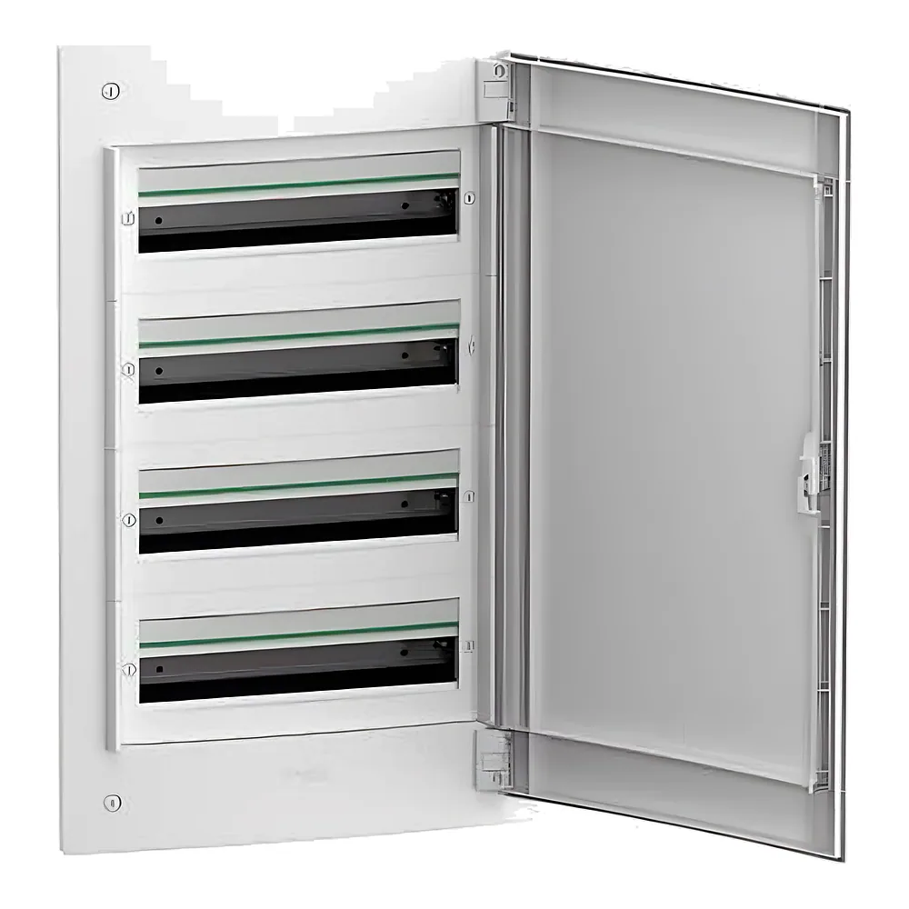 Модульний щит розподільчий врізний 4P 18 модулів білі двері XS Schneider Electric LVSXN418