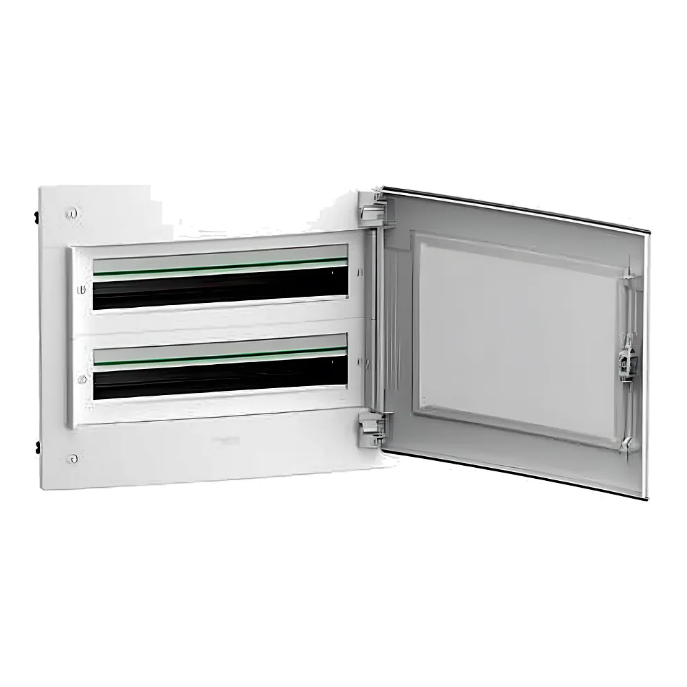 Модульний щит розподільчий Prisma SeT S&XS врізний 2P 24 модулі прозорі двері Schneider Electric LVSXP224
