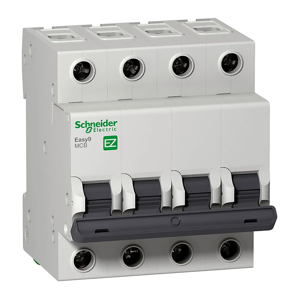 Автоматичний вимикач Schneider Electric Easy9 EZ9 4Р 16А C 4,5 кА EZ9F34416