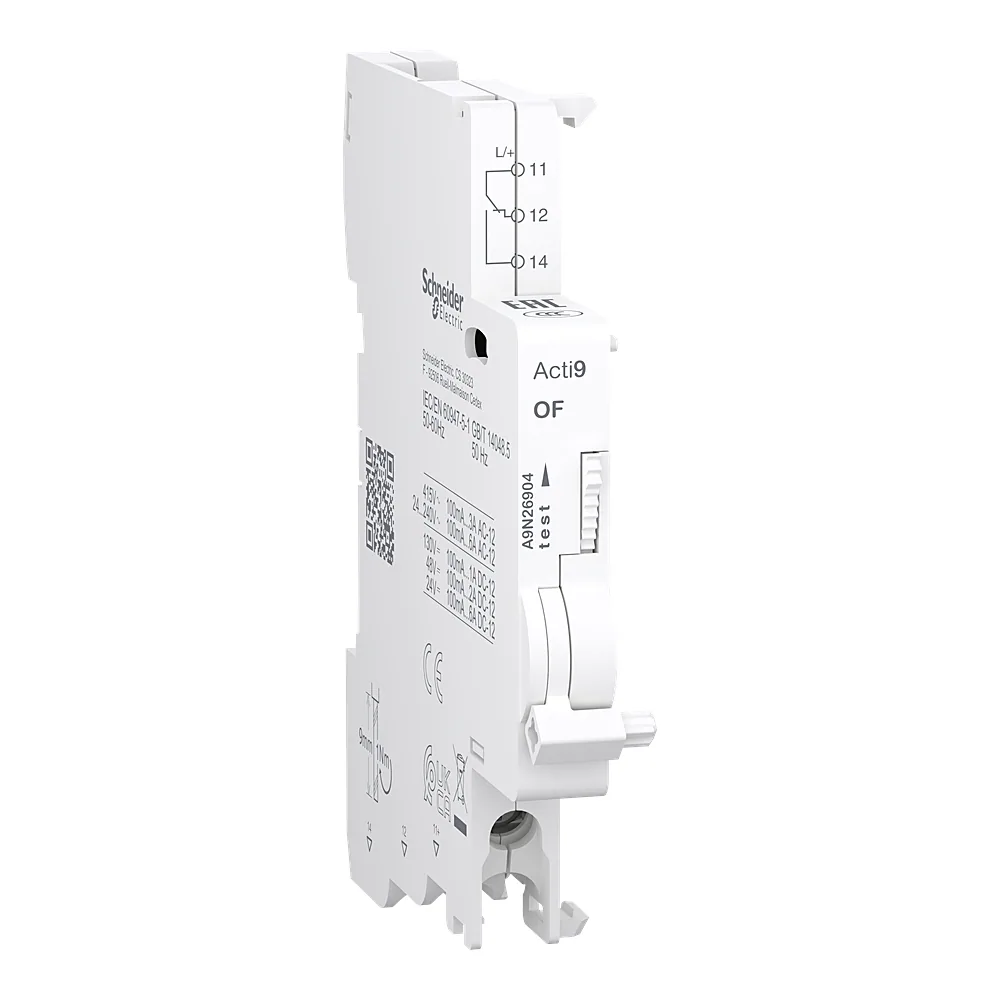 Допоміжний контакт iOF 100 мА-6 А C60/C120 Schneider Electric A9N26904