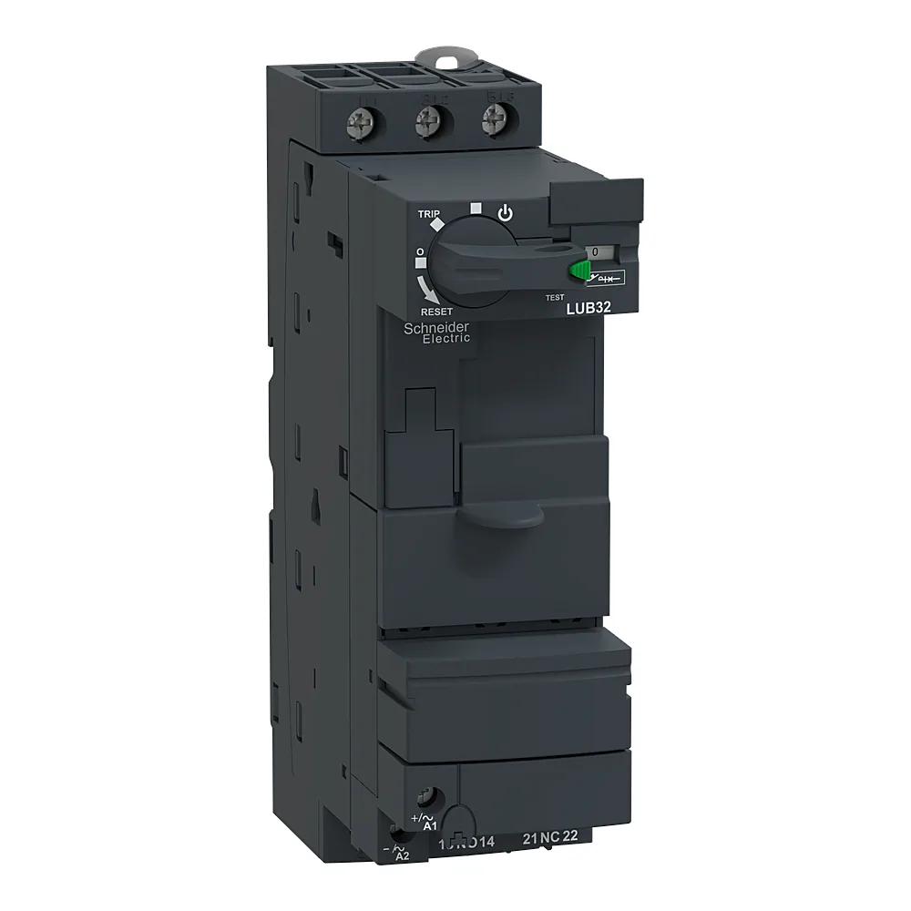 Силовий блок 32 А з клемником додаткових контактів Schneider Electric LUB32