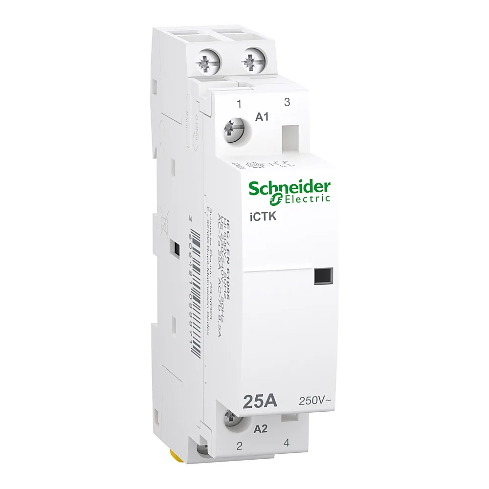 Контактор Acti9 iCTK 25 А 2 NO 250 В котушка 230-240 В Schneider Electric A9C40225