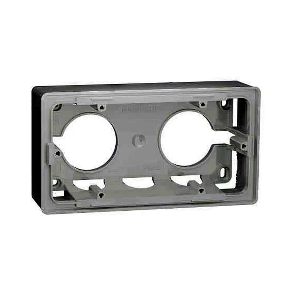 Коробка Schneider Electric Unica New 2-пост біла NU800418