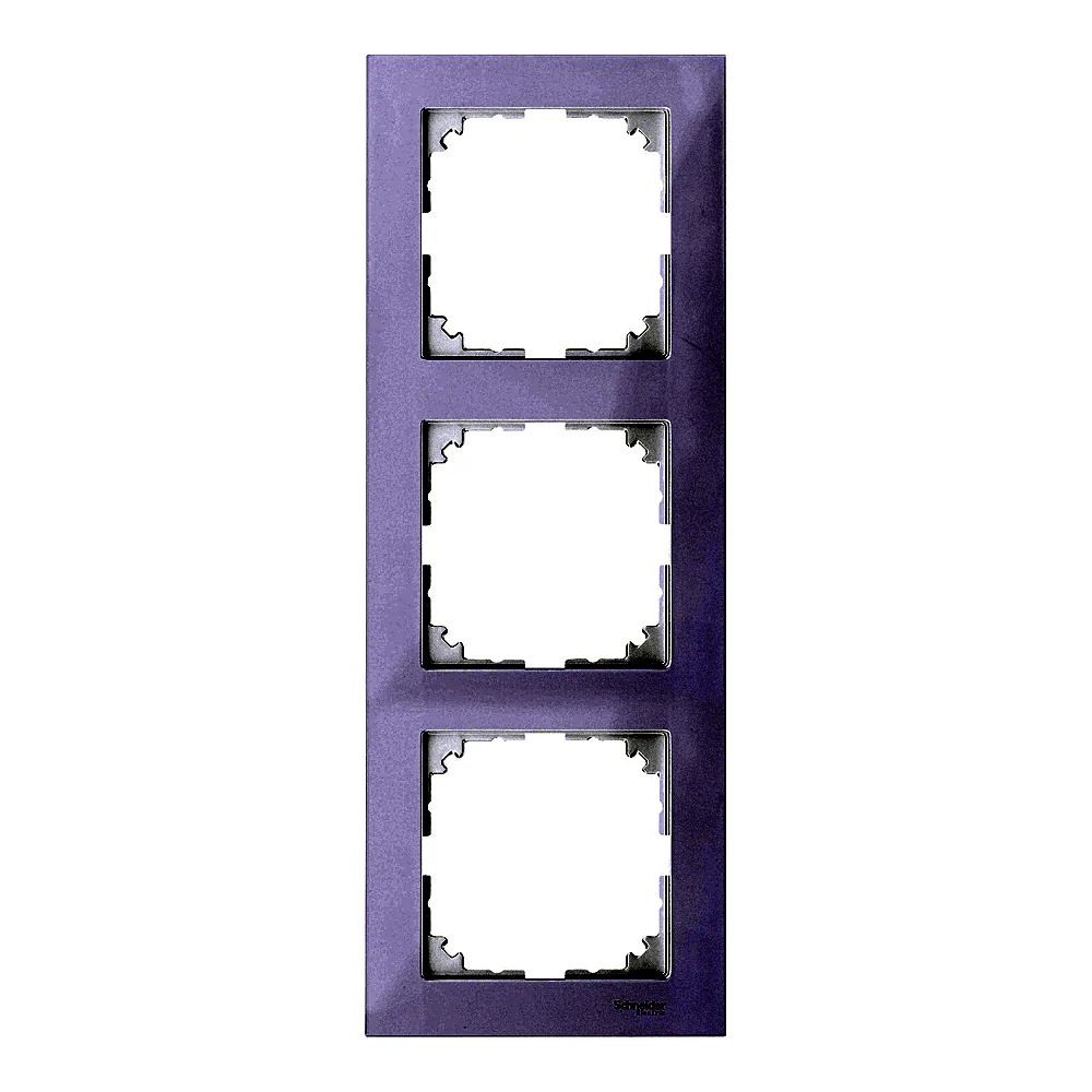 M-Pure 3-пост. рамка, активно-біл., Schneider Electric