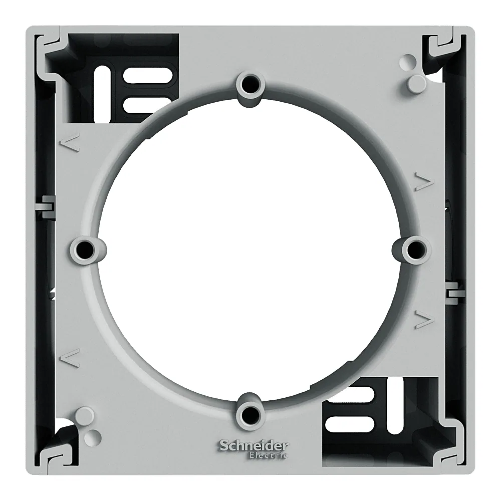 Монтажна коробка для зовнішнього встановлення Asfora алюміній Schneider Electric EPH6100161