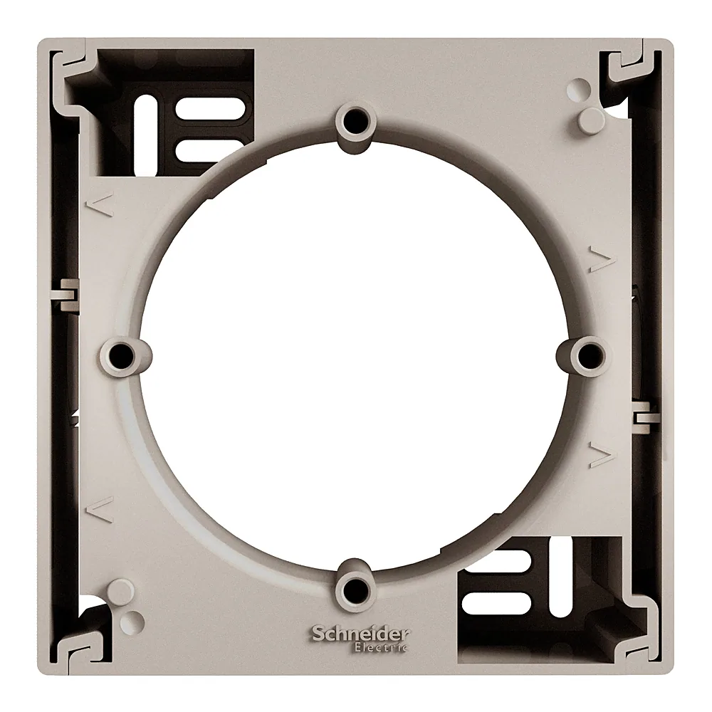 Монтажна коробка Asfora зовнішнього встановлення бронза Schneider Electric EPH6100169