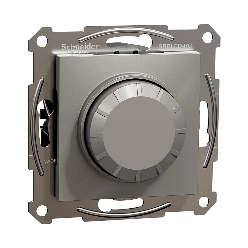 Поворотний LED димер Schneider Electric Asfora RC 3-370Вт бронза EPH6800169