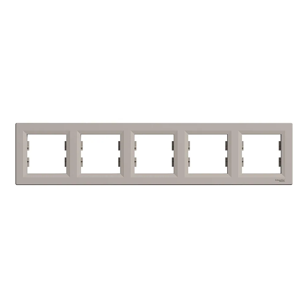 Рамка Asfora 5-постова бронза Schneider Electric EPH5800569