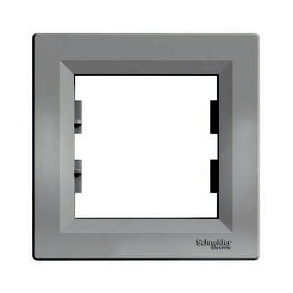 Рамка Schneider Electric Asfora 1-місна алюміній EPH5800161