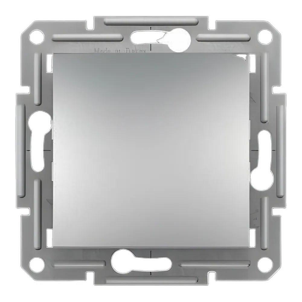 Вимикач Asfora 1-клавішний алюміній Schneider Electric EPH0100161