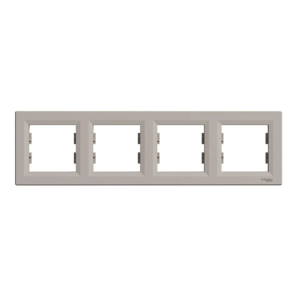 Рамка Asfora 4-постова бронза Schneider Electric EPH5800469