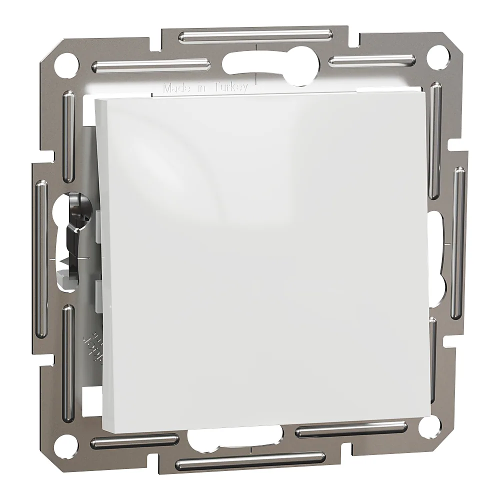 Вимикач Asfora 1-клавішний білий Schneider Electric EPH0170121