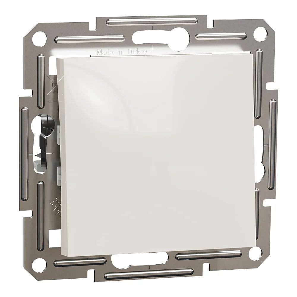 Перемикач Asfora 1-клавішний кремовий Schneider Electric EPH0470123