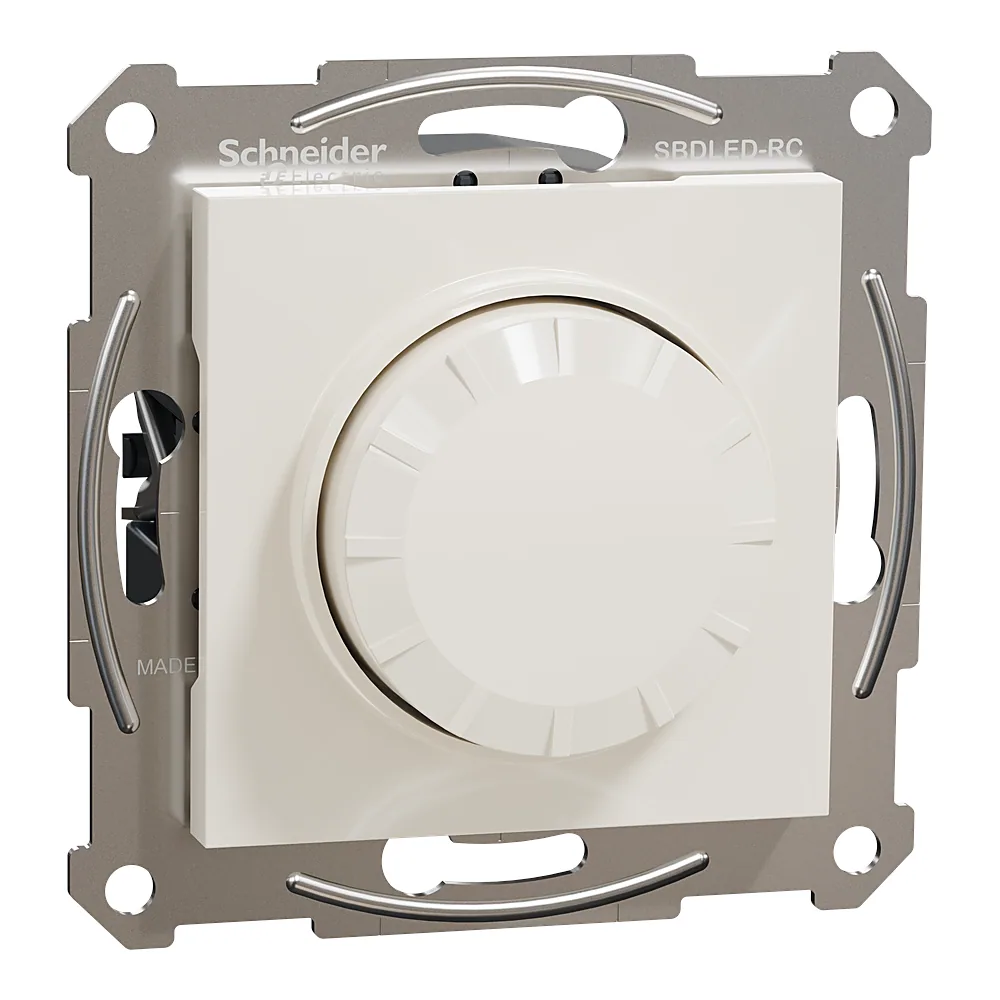 Димер Asfora RC 3-370 Вт кремовий поворотний Schneider Electric EPH6870123