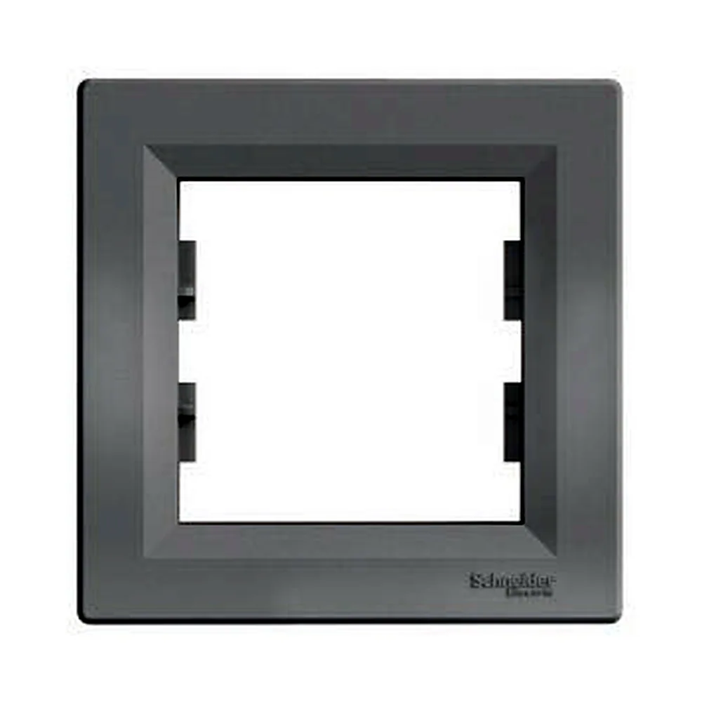 Рамка Schneider Electric Asfora 1-місна сталь EPH5800162