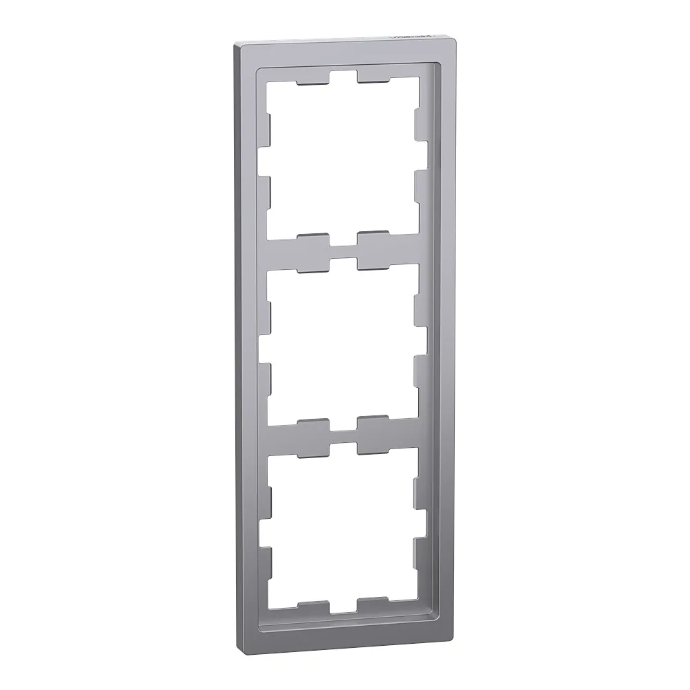 Рамка D-Life 3-постова під нержавіючу сталь Schneider Electric MEG4030-6536