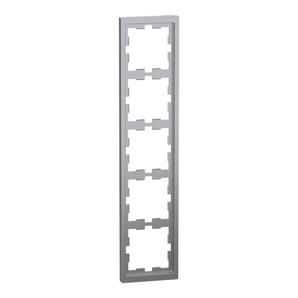 Рамка D-Life 5-постова під нержавіючу сталь Schneider Electric MEG4050-6536