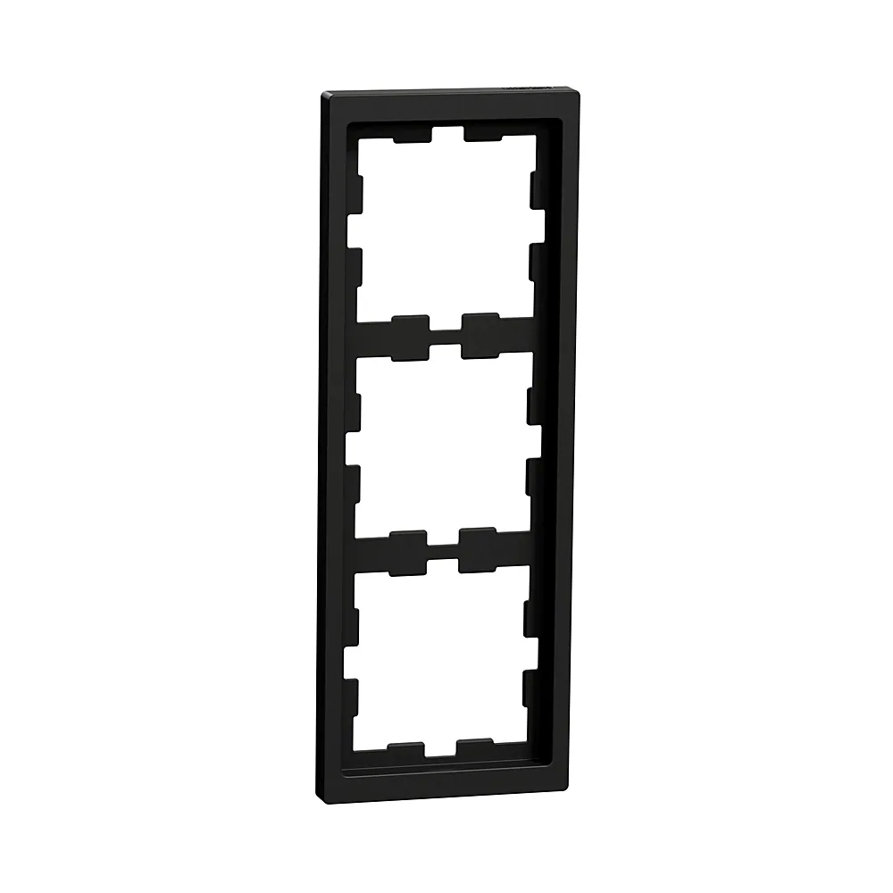 Рамка Schneider Electric D-Life 3-постова антрацит MEG4030-6534