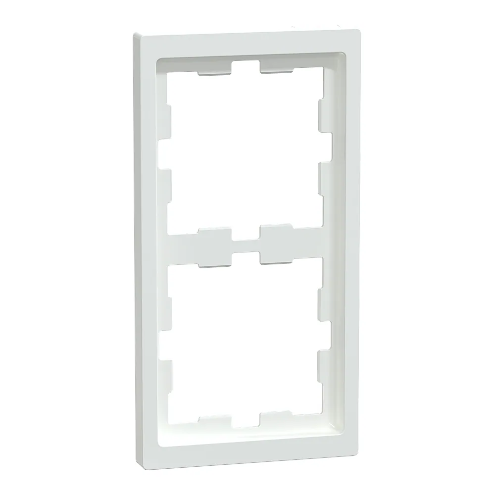 Рамка D-Life 2-постова біла лотос Schneider Electric MTN4020-6535